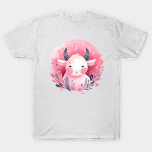 Cute pink Taurus T-Shirt